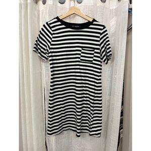 Striped t-shirt dress